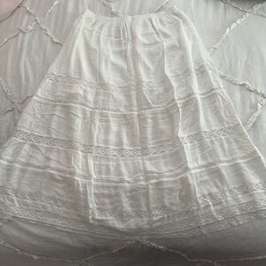 Elegant White Skirt